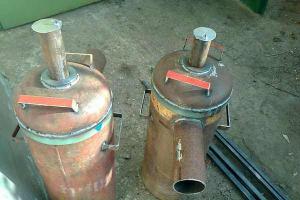 How to make a garage oven from a gas cylinder?