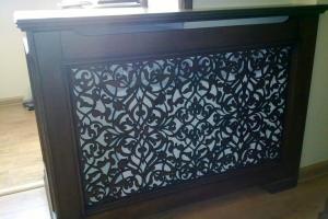 DIY decorative screen for a heating radiator How to make a decorative screen